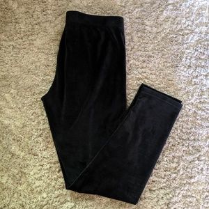 Black Fleece Leggings